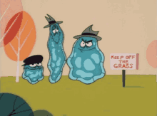 Keep Off The Grass Ameba GIF - KeepOffTheGrass Ameba Amoeba ...