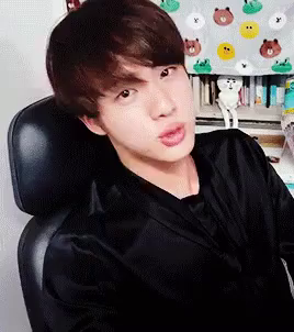 防弾少年団 ジン キス Gif Jin Bangtanboys Bts Discover Share Gifs