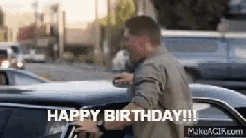 Supernatural Happy Birthday GIF - Supernatural HappyBirthday ...