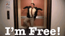 Im Free GIF - AndyBernard TheOffice ImFree GIFs