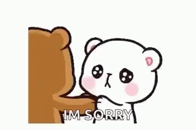 Im Sorry Milk And Mocha Bear Gif Imsorry Milkandmochabear Apologize Discover Share Gifs