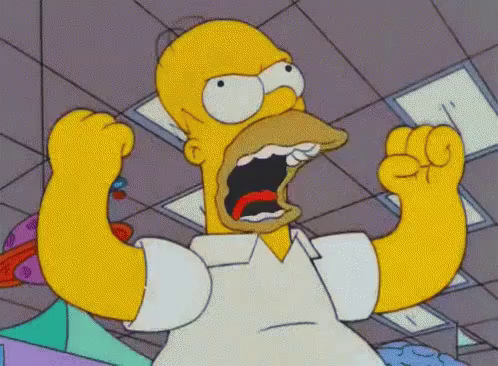 Homer Pierde Los Nervios GIF - Homero Simpson Homer Simpson Atrevete -  Discover & Share GIFs