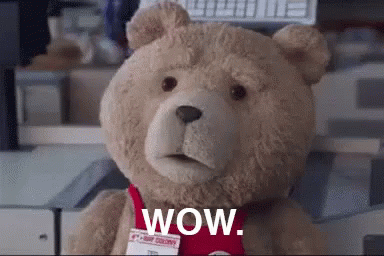 Wow GIF - Ted2 Ted2GIFs GIFs