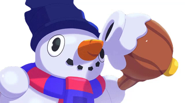 Looking Out Snowman Tick Gif Lookingout Snowmantick Brawlstar Discover Share Gifs - tick de brawl stars png