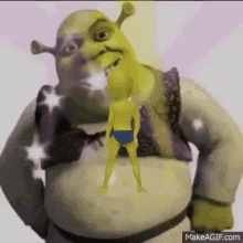 Download Meme Shrek Dancing Gif | PNG & GIF BASE