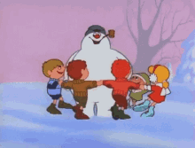 Frosty Wishes You A Happy Birthday Frosty The Snowman Walking Meme Generator