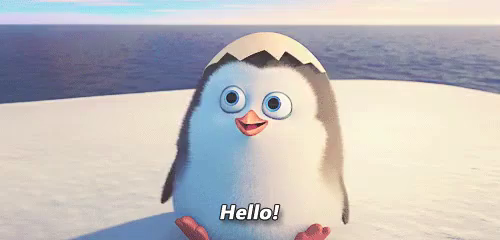 Happy Feet Gif Happy Feet Hello Penguin Discover Share Gifs