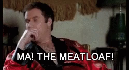 Will Ferrell Meatloaf Quote Gifs Tenor