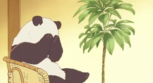 No Panda GIF - No Panda Anime - Discover & Share GIFs
