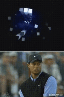 Tiger Woods Backwards Hat Meme