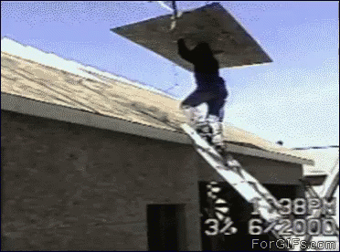 Image result for construction fail gif