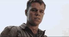 Matt Damon Aging GIF - Savingprivateryan Ww2 Old GIFs