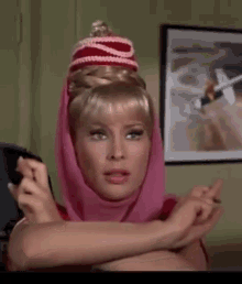 Image result for i dream of jeannie gif"
