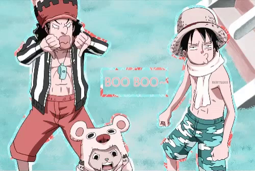 One Piece Boo Gif One Piece Boo Thumbs Down Discover Share Gifs