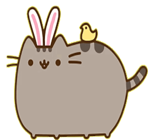 Pusheen Happy Easter GIF - Pusheen HappyEaster BabyChick - Discover ...