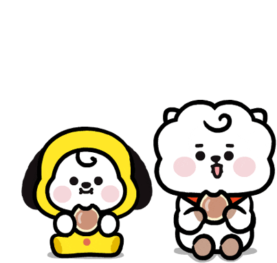 bt21 rj sitting