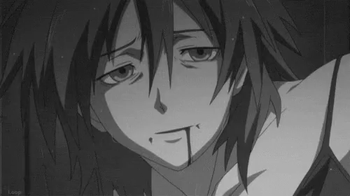 Anime Blood GIF - Anime Blood Sad - Discover & Share GIFs
