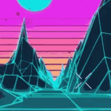 Latest Pink And Blue Aesthetic Gif - wallpaper