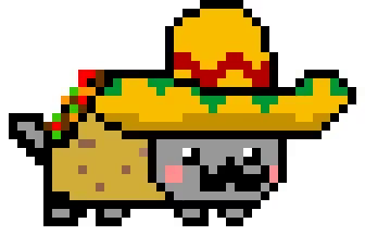 pusheen cat taco