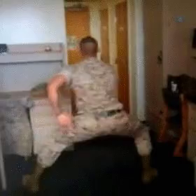 Guy Shaking Ass