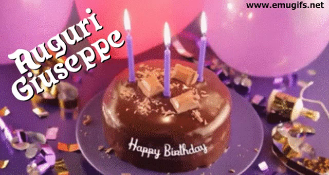 Happy Birthday Giuseppe Auguri Giuseppe Gif Happybirthdaygiuseppe Augurigiuseppe Wishes Discover Share Gifs