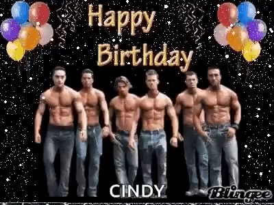 Happy Birthday Cindy Gif Happy Birthday Cindy Discover Share Gifs