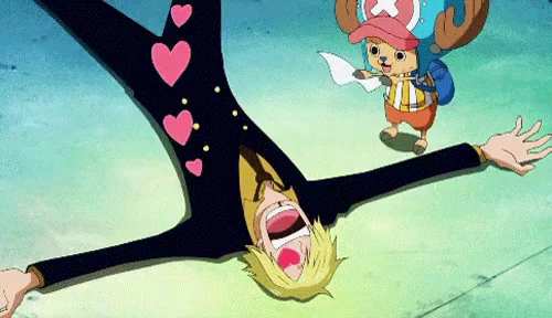 愛 あい ワンピース Gif Onepiece In Love Hearts Discover Share Gifs