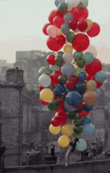 Image result for balloon floating gif