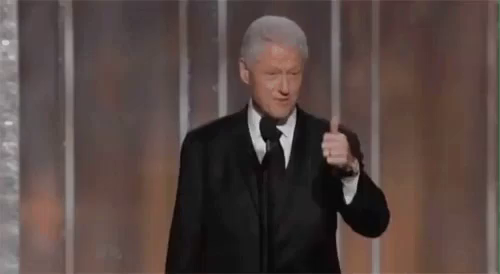 Clinton Bill Gifs Tenor