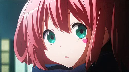 Pink Aesthetic Anime Girl Crying
