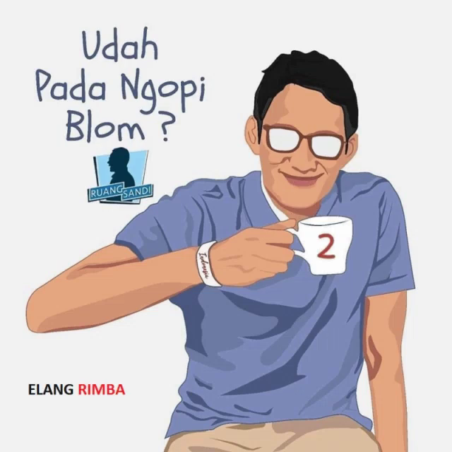 26 Gambar Lucu  Kartun Ngopi Gani Gambar