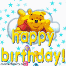 Winnie The Pooh Happy Birthday Winnie The Pooh Friends Pooh Bear Winnie The Pooh Cake