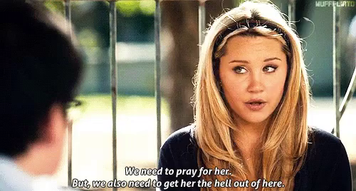 Easy A We Need To Pray For Her But We Also Need To Get Her The Hell Out Of Here Gif Easya Weneedtoprayforherbutwealsoneedtogetherthehelloutofhere Discover Share Gifs
