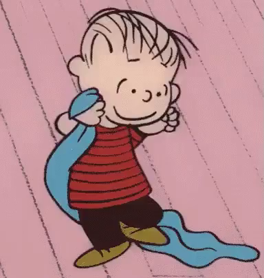 linus van pelt blanket