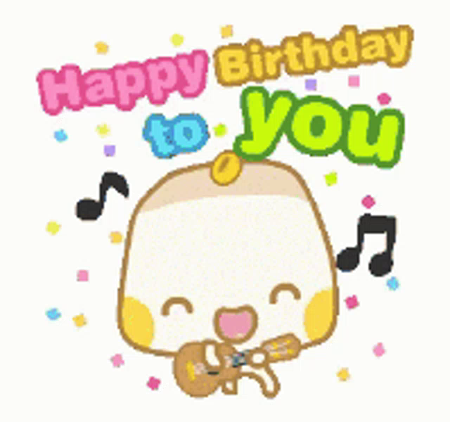 Happy Birthday To You Guitar Gif Happybirthdaytoyou Guitar Music Discover Share Gifs