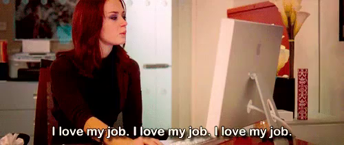 Say It Till You Believe It GIF - Devil Wears Prada Mantra I Love My Job -  Discover & Share GIFs