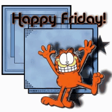 Garfield Happy Friday GIFs | Tenor