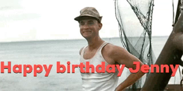 Happy Birthday Jenny Forrest Gif Happybirthdayjenny Forrest Wave Discover Share Gifs