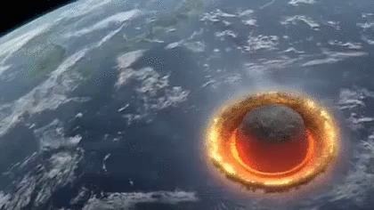 地球爆発 破壊 宇宙 Gif Meteor Asteroid Earthexplode Discover Share Gifs