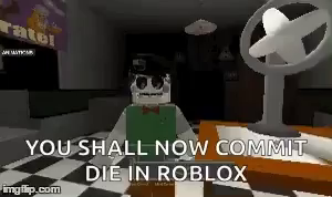 Roblox Glitch Gif Roblox Glitch Die Discover Share Gifs - dying in roblox imgflip