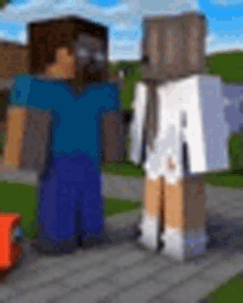 Among Us Minecraft GIF - AmongUs Minecraft Farting - Discover & Share GIFs
