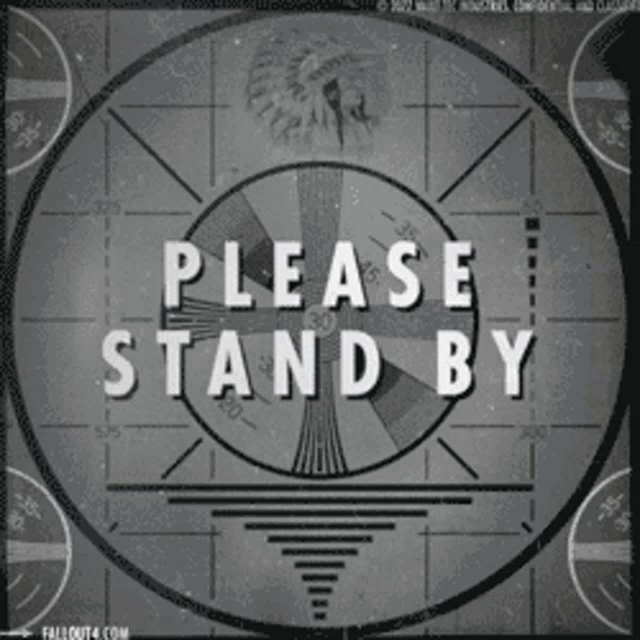 fallout please stand by gif fallout pleasestandby oldtv discover share gifs fallout please stand by gif fallout pleasestandby oldtv discover share gifs