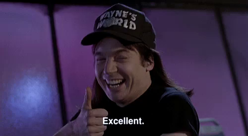 Waynes World Excellent GIFs | Tenor