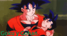 Dragon Ball Z Goku Gohan And Goten Gifs Tenor