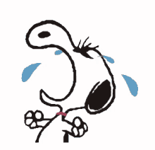 Snoopy Crying GIFs | Tenor