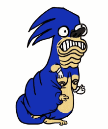 Sonic Running Meme