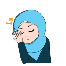 62 Gambar Kartun Muslimah Tersenyum Gratis Terbaru