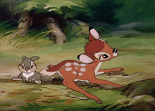 Skunk Bambi Gifs Tenor - bambi meme roblox pew
