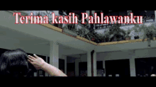 Terima kasih pahlawanku