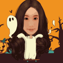 Get Cute Ghost Cute Halloween Gifs Animated Pics